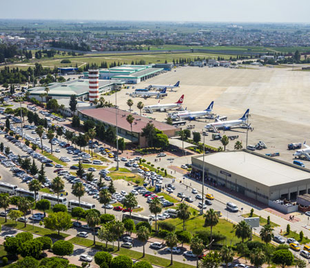 Adana Havalimanı uçuşa geçti
