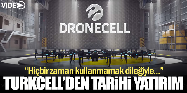 Türkiye'nin ilk uçan baz istasyonu: Dronecell