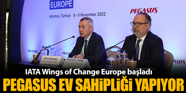 IATA Wings of Change Europe Pegasus ev sahipliğinde başladı