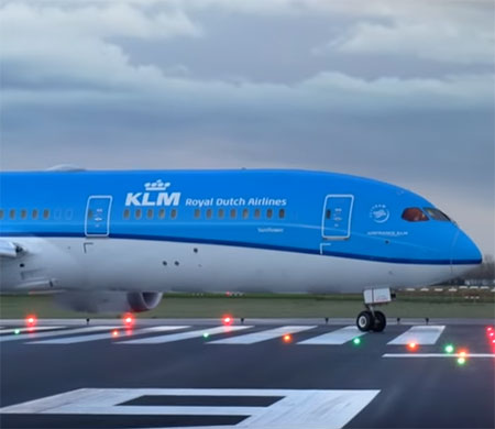 KLM'den sıra dışı tanıtım!