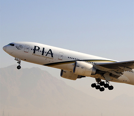 PIA'ya ait Boeing 777 tipi yolcu uçağına el konuldu