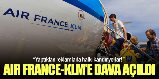 Çevreciler Air France-KLM'e Dava Açtı