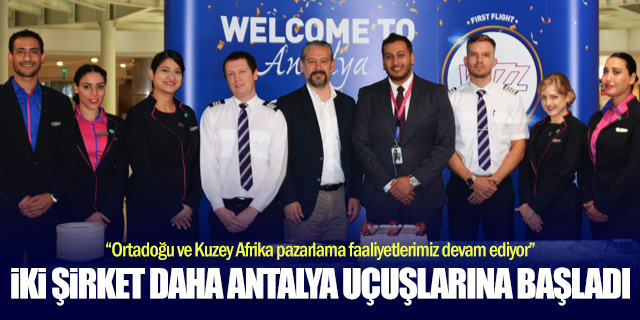 Antalya Havalimanı yeni şirketler ağırlamaya devam ediyor
