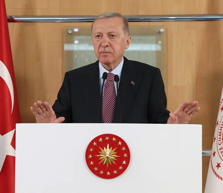 Erdoğan: "Uçak gemisi konusunda kararlıyız"