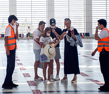 Fraport TAV Antalya Havalimanı sağlık ekibi kurdu