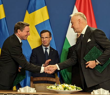 İsveç ile Macaristan arasında Gripen anlaşması