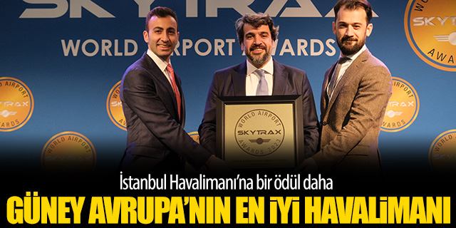 İstanbul Havalimanı'na bir ödül daha