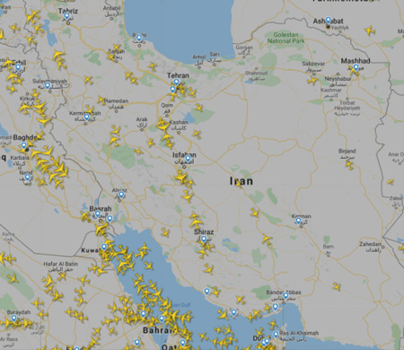 İran'dan hava sahasıyla ilgili iddiaları yalanladı