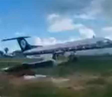 İki uçak aynı gün aynı yerde büyük facia atlattı