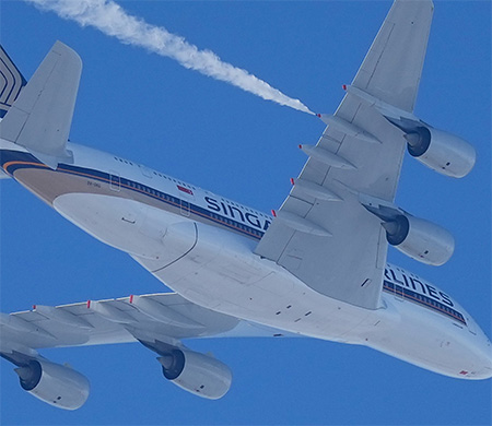 A380'de teknik arıza; Zorunlu iniş yaptı