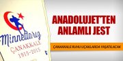 ANADOLUJET'TEN 'ÇANAKKALE' JESTİ