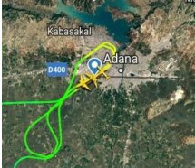 Anadolujet'in Adana uçağı Gaziantep'e iniş yaptı
