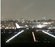 KLM uçağı inişte büyük tehlike atlattı