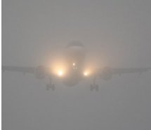 Hakkari'de uçak seferlerine sis engeli