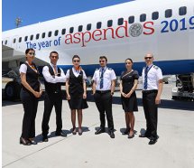 Sunexpress uçağına 'The year of Aspendos' teması giydirildi