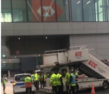 İstanbul Havalimanı apronunda ilk kaza!