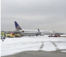 United Airlines uçağı aynı yerde ikinci kez pistten çıktı