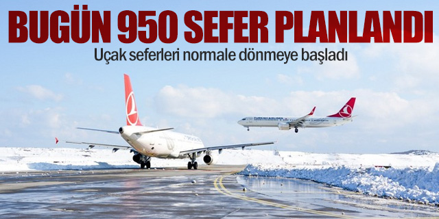 İstanbul Havalimanı'ndan 950 sefer planlandı