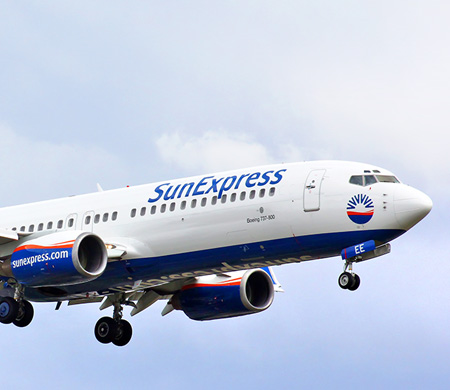 SunExpress 8 milyonu aşkın yolcu taşıdı